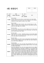만2세 관찰일지 (10명 분량) 3, 4, 5월 총 3개월 분량-20