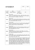 만4세 5월 관찰일지 (만4세 유아 15명 분량)-12