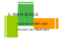[마케팅] TV광고의 소구 방법이 소비자에게 미치는 영향 -자동차(아우디&푸조), 아파트(자이&블루밍) 광고 분석-6