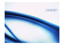 [정보사회론] DMB사업의 현황과 전망-3