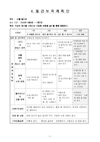 [영유아프로그램] 영유아 활동계획안(연간~활동)-5