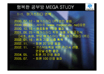 [마케팅] 메가스터디 온라인 서비스 사례-17