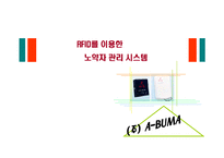 [사업계획서] RFID를 이용한 노약자 관리 시스템-1