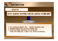 [조직혁신, 거시조직이론, 조직수명주기모형,조직성장경로모형] 조직혁신-9