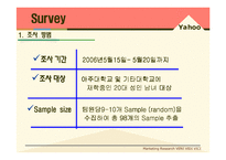 [마케팅조사] 야후 Yahoo 코리아의 이용률 부진에 대한 분석과 전망-16