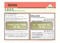 [마케팅조사] 야후 Yahoo 코리아의 이용률 부진에 대한 분석과 전망-20