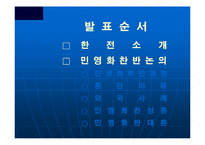 [한국전력공사] 한국 전력 민영화-2