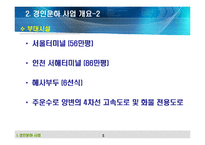 경인운하에 대한 분석 [PPT]-5