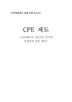 [인적자원관리] CPE제도의 전반적인 분석과 문제점에 관한 대안-17