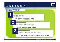 [경영혁신] KT의 경영혁신과 세계경영 -식스시그마, 6시그마-14