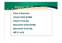 [국제경영] 필립스&마쓰시다-2