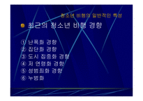 [비행청소년] 청소년비행-4