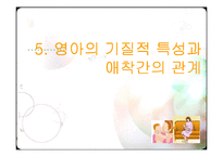 [생애발달] 영아와 부모의 애착 형성-17