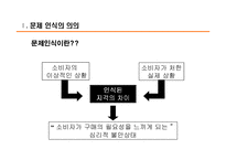 [소비자행동] 소비자행동 `의사결정과정에서의 문제인식`PPT-3