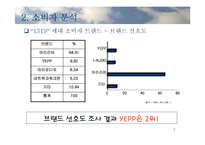 [마케팅] [마케팅]시장점유율 증대를 위한 삼성MP3 엡(YEPP) 마케팅기획서-7