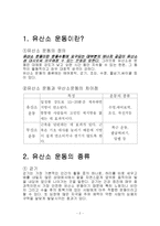 [체육] 유산소 운동-2