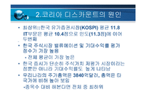 [재무관리] 코리아디스카운트와 안보문제-7