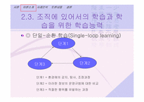 [조직행동론]두뇌로서의 조직에 관한 이해-12
