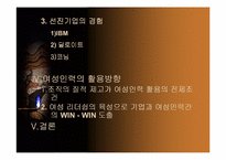 [HRM] 여성인력의 활용방향-4