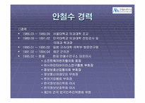 [경영학] “영혼이 있는 승부” CEO 안철수 분석-6