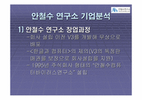 [경영학] “영혼이 있는 승부” CEO 안철수 분석-9