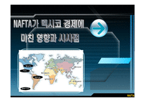 [국제경제기구론] NAFTA가 멕시코 경제에 미친 영향과 시사점-1