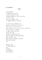 [현대시] 김지하 연구-2