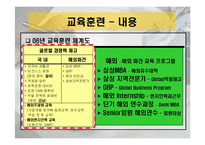 [인사관리] 삼성물산의 교육훈련 현황과 발전방향 -상사분야를 중심으로-11