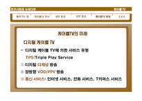[뉴미디어] 케이블TV 환경 변화와 발전방향-14