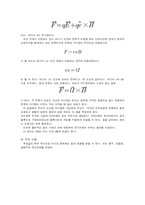 [자기장] 자기장내에서도선이받는힘-3