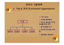 [조직행동] 기업의 조직도 VS 호텔의 조직도-6