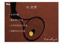 [리스크관리, 위험관리] 휠라(FILA) 사례-7