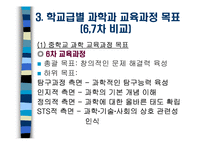 [교육과정 및 평가] 과학과 7차교육과정-6