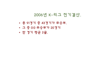 [스포츠] K- 리그 문제점과 해결방안-4