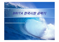 [국제마케팅] 브리타 한국시장 진출전략-1