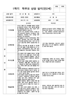 만 2세 부모상담일지 -10명 1학기 -1