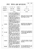 만 2세 부모상담일지 -10명 1학기 -9