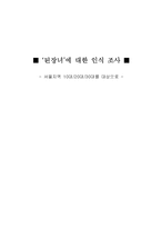 [매스컴조사론] `된장녀`에 대한 인식 조사-17