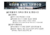 [기업과 환경] 국민은행의 조직 분석-10