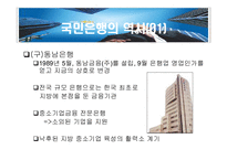 [기업과 환경] 국민은행의 조직 분석-11