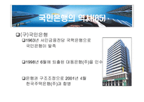 [기업과 환경] 국민은행의 조직 분석-15