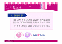 [소비자행동분석] 베스킨라빈스31 전략분석-3