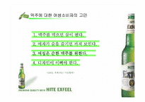 [마케팅전략분석]HITE맥주 엑스필(EXFEEL)의 재포지셔닝전략 방안-17
