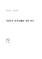 [국제경영론] 삼성테스코 `TESCO`의 한국진출에 관한 분석-1