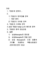 [국제경영론] 삼성테스코 `TESCO`의 한국진출에 관한 분석-2