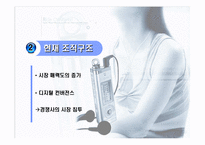 [조직구조론](주)레인콤 `아이리버` 경쟁환경에서의 성공전략-9