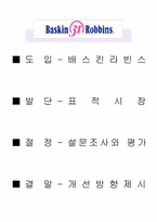 [소비자행동론] 베스킨라빈스 소비자행동분석-2