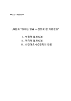 [기업법] LG 전자 -터지는 밥솥 사건으로 본 기업윤리-1
