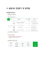 농협사료 경영일반 최종합격자의 면접질문 모음 + 합격팁 25년도최신 [극비자료]-5