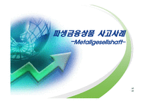 [재무] 파생금융상품 사고사례 - -Metallgesellshaft-(MGRM)-1